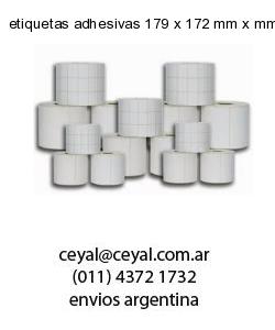 etiquetas adhesivas 179 x 172 mm x mm