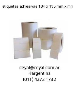 etiquetas adhesivas 184 x 135 mm x mm