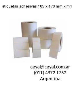 etiquetas adhesivas 185 x 170 mm x mm