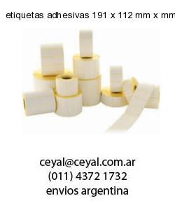 etiquetas adhesivas 191 x 112 mm x mm