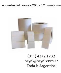 etiquetas adhesivas 200 x 125 mm x mm