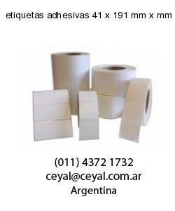 etiquetas adhesivas 41 x 191 mm x mm