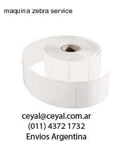 maquina zebra service
