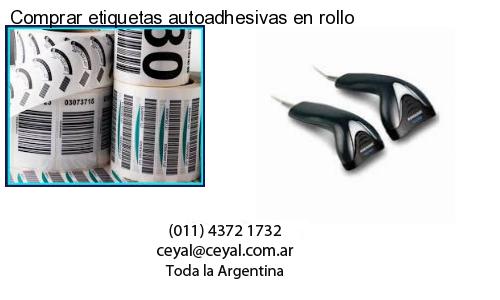 Comprar etiquetas autoadhesivas en rollo