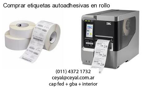 Comprar etiquetas autoadhesivas en rollo