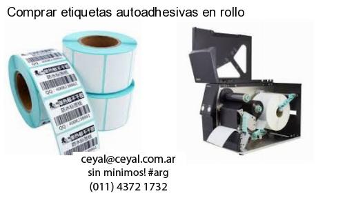 Comprar etiquetas autoadhesivas en rollo