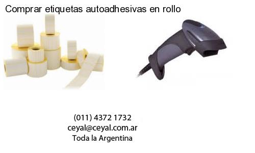 Comprar etiquetas autoadhesivas en rollo