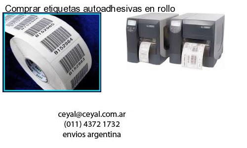 Comprar etiquetas autoadhesivas en rollo