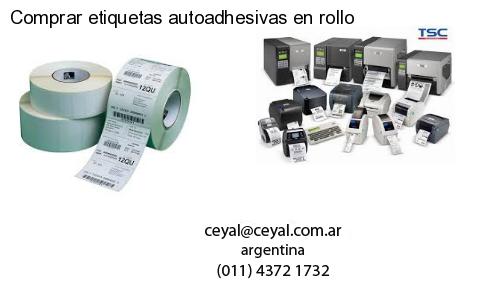 Comprar etiquetas autoadhesivas en rollo