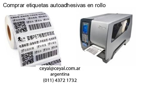 Comprar etiquetas autoadhesivas en rollo