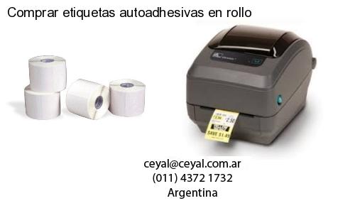Comprar etiquetas autoadhesivas en rollo