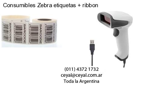 Consumibles Zebra etiquetas   ribbon