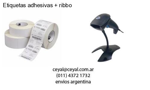 Etiquetas adhesivas   ribbo