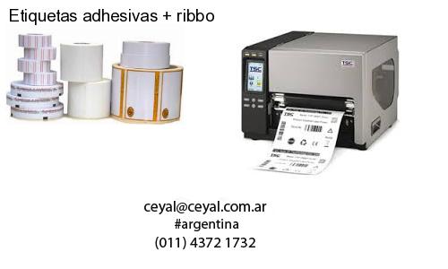 Etiquetas adhesivas   ribbo