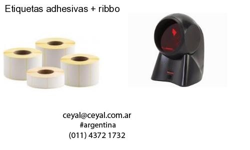 Etiquetas adhesivas   ribbo
