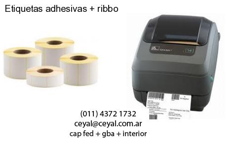 Etiquetas adhesivas   ribbo