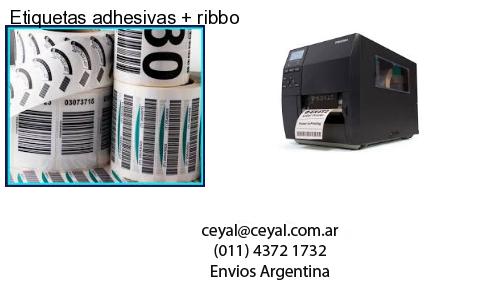 Etiquetas adhesivas   ribbo