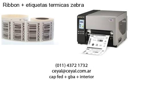 Ribbon   etiquetas termicas zebra