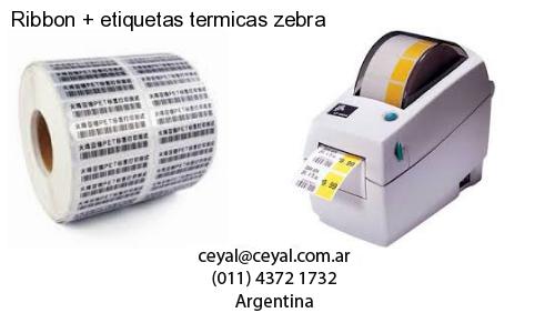 Ribbon   etiquetas termicas zebra