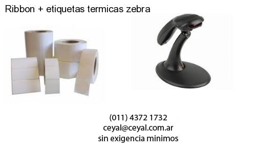 Ribbon   etiquetas termicas zebra