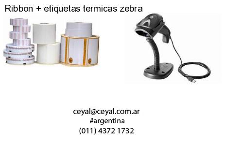 Ribbon   etiquetas termicas zebra