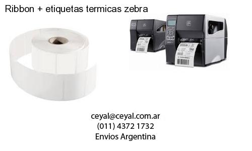 Ribbon   etiquetas termicas zebra