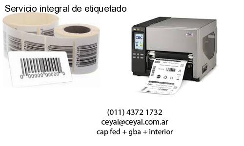 Servicio integral de etiquetado