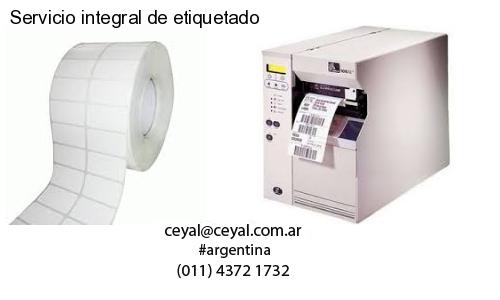 Servicio integral de etiquetado