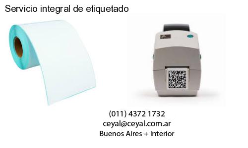 Servicio integral de etiquetado