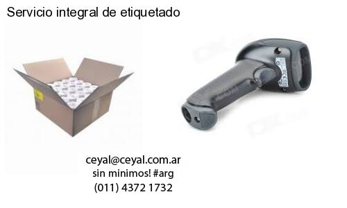 Servicio integral de etiquetado