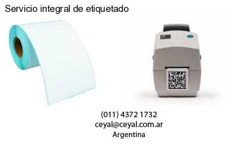 Servicio integral de etiquetado