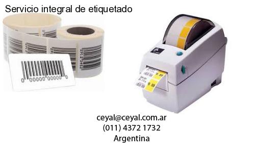 Servicio integral de etiquetado