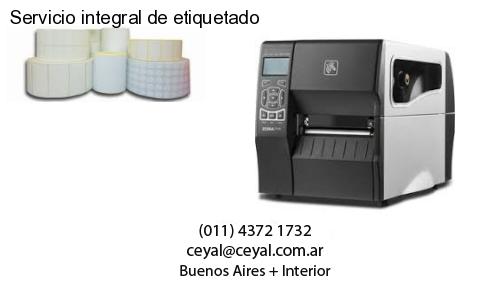 Servicio integral de etiquetado
