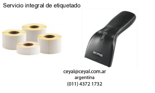 Servicio integral de etiquetado