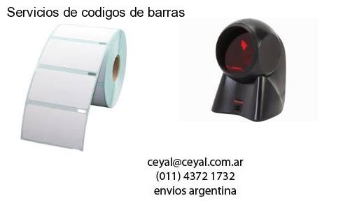 Servicios de codigos de barras
