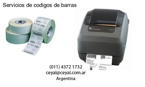 Servicios de codigos de barras