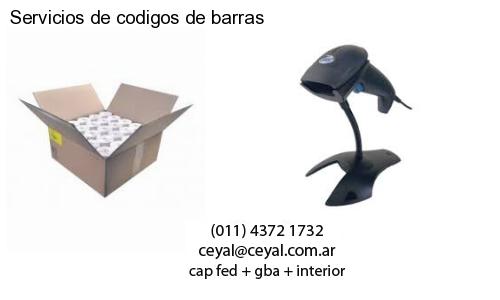 Servicios de codigos de barras