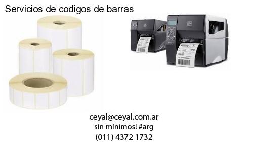 Servicios de codigos de barras