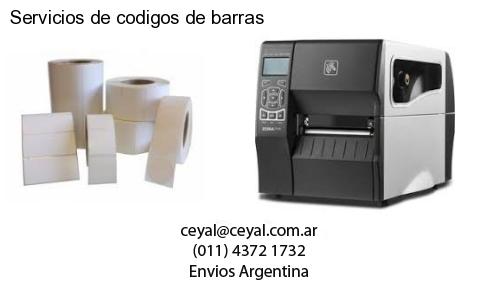 Servicios de codigos de barras