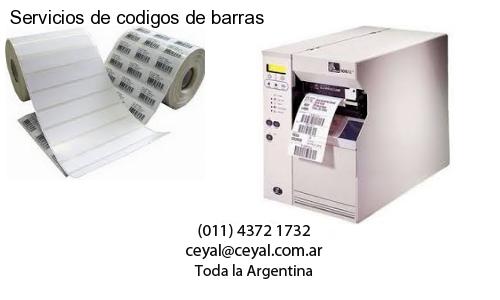 Servicios de codigos de barras