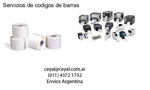Servicios de codigos de barras