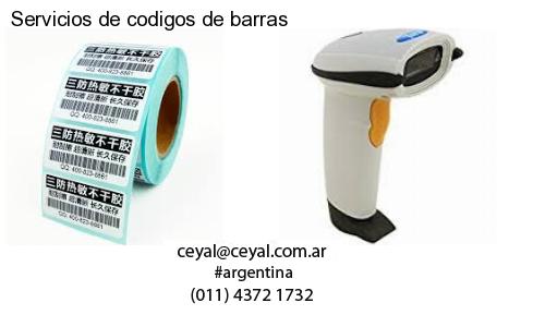 Servicios de codigos de barras