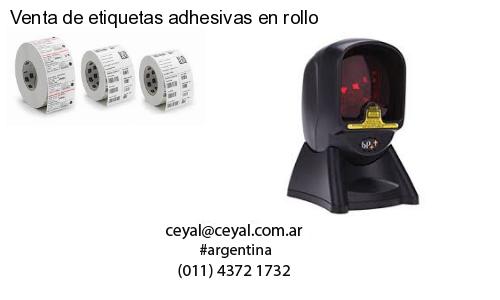 Venta de etiquetas adhesivas en rollo