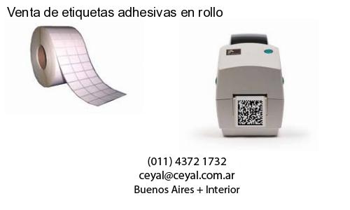 Venta de etiquetas adhesivas en rollo