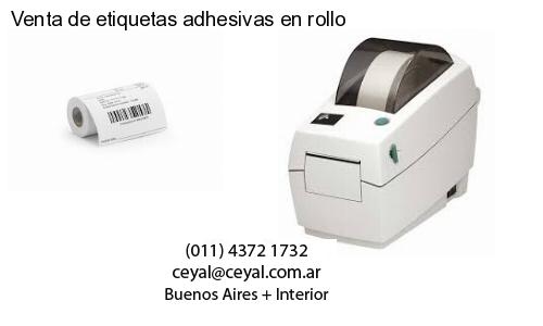 Venta de etiquetas adhesivas en rollo