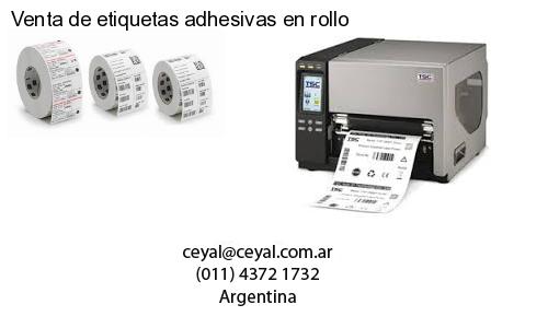 Venta de etiquetas adhesivas en rollo