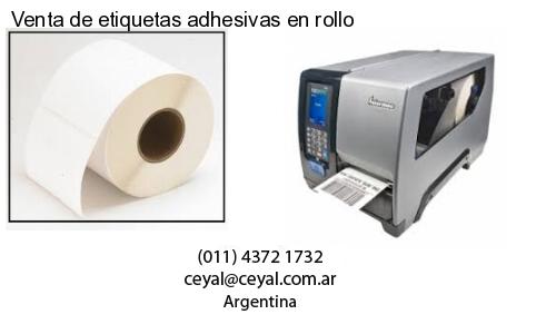 Venta de etiquetas adhesivas en rollo