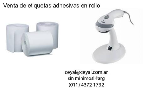 Venta de etiquetas adhesivas en rollo