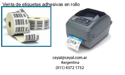 Venta de etiquetas adhesivas en rollo
