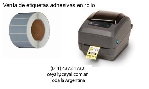 Venta de etiquetas adhesivas en rollo